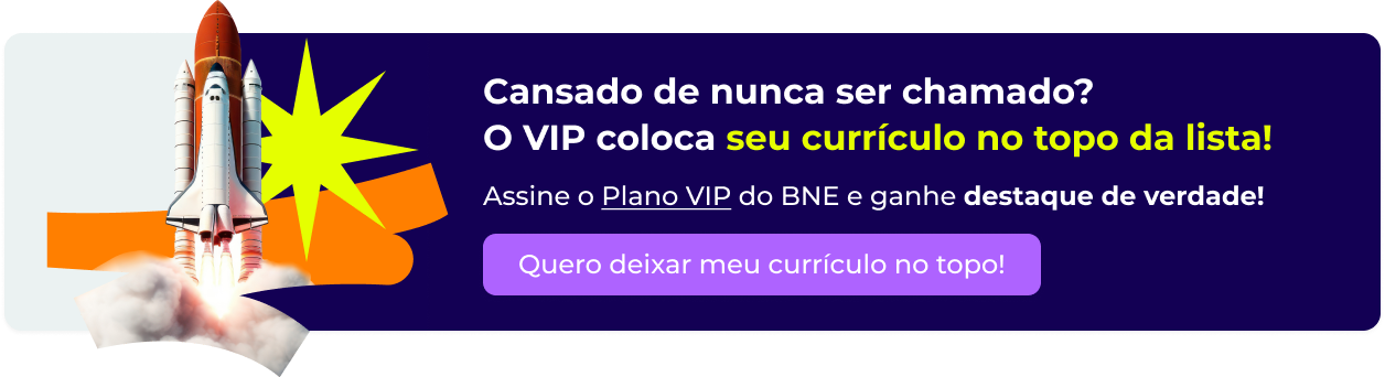 Plano VIP para candidatos - versão desktop com benefícios exclusivos
